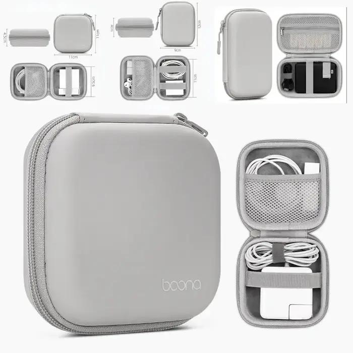 Mini sac de rangement Portable pour Gadgets numériques, coque rigide, étui de chargeur d'écouteurs e