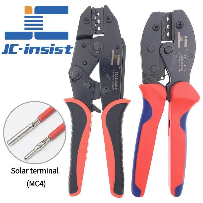 Outil de sertissage solaire pour connecteur photovoltaïque, terminal Voco, sertissage photovoltaïque