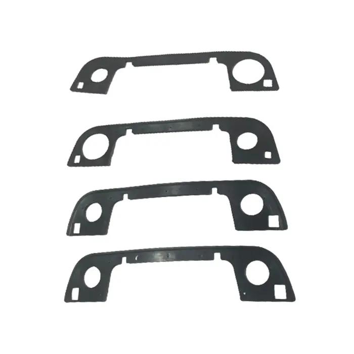 Ensemble extérieur de voiture x4, poignée de porte, joints d'étanchéité en caoutchouc pour BMW série