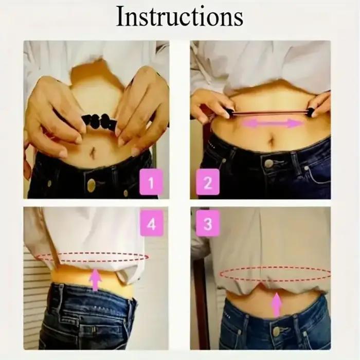Ceinture invisible pour chemise tricotée en polyester ajustable anti-plis pour homme et femme occasions spéciales élégante à offrir