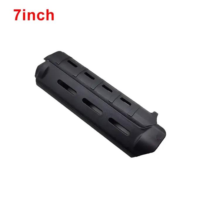 Protège-mains cylindrique en nylon (7/9/12 pouces) – Embout rond rétro pour fusil M4/AR, accessoire