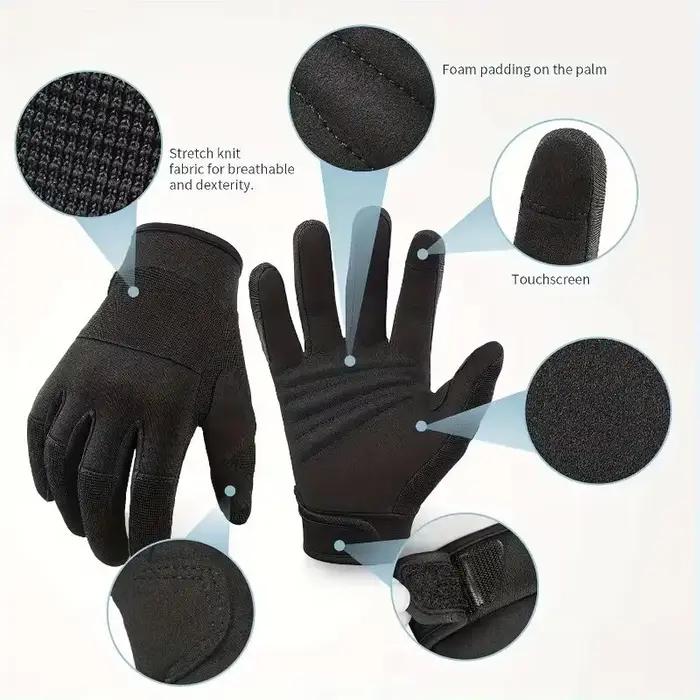 Gants tactiques hommes écran tactile sport extérieur paintball chasse randonnée équitation vélo