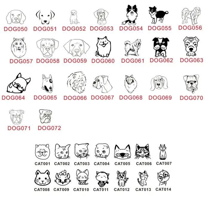 Étiquette d'identification pour chien et chaton
