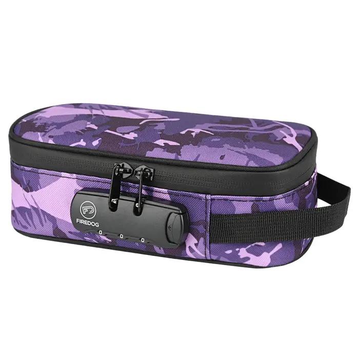 FIREDOG-Sac pour pipe à fumer avec étui à bouteille BLOLock, Odeur Verde, Pot