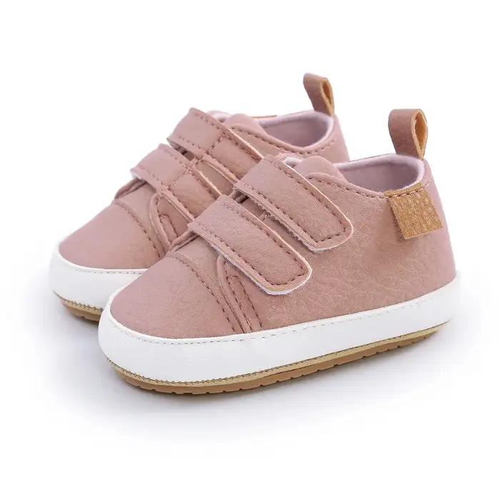 MRovior-Chaussures classiques unisexes en cuir PU pour bébé garçon et fille