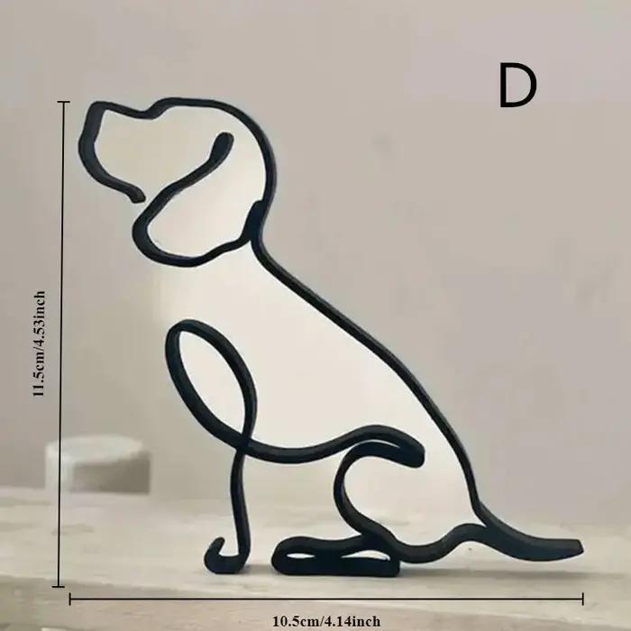 Sculpture d'art créatif en métal