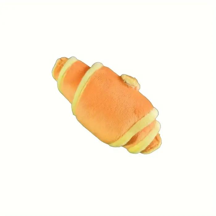 1 jouet en peluche pour chien : nourriture cachée, senteur, vocalisations et mastication, grincement des dents