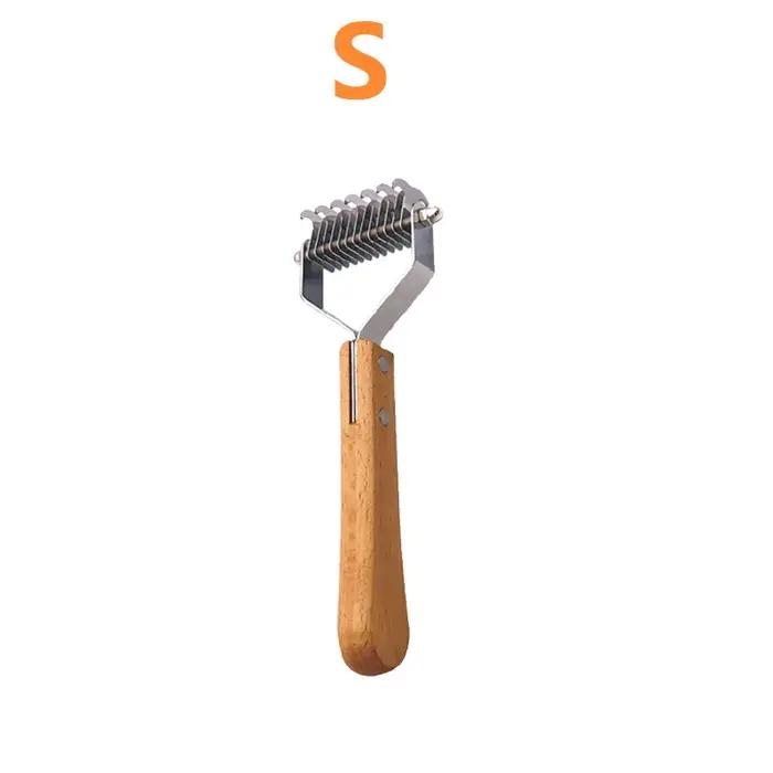 Nouveau peigne d'épilation pour chien et chat toilettage cheveux longs pour animaux de compagnie