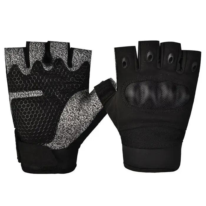Gants tactiques demi-doigts militaires entraînement combat sports extérieurs protection durable