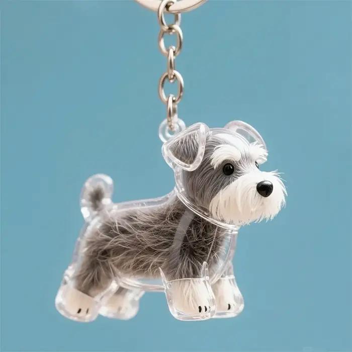 Cadeau d'affichage de souvenir de capsule de mémoire de cheveux de chien pour les amateurs d'animaux