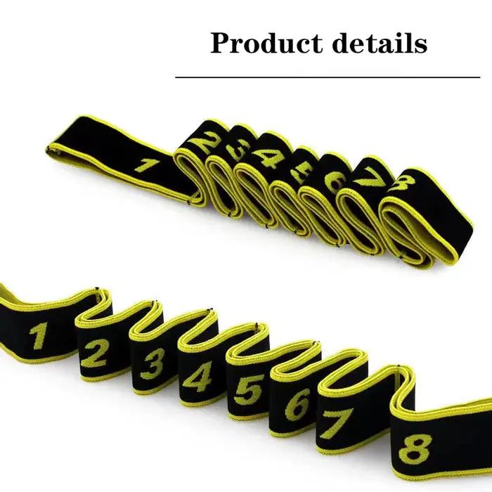 Ceinture élastique extensible pour femmes et hommes, exercice de Fitness, danse latine, sangle de tr