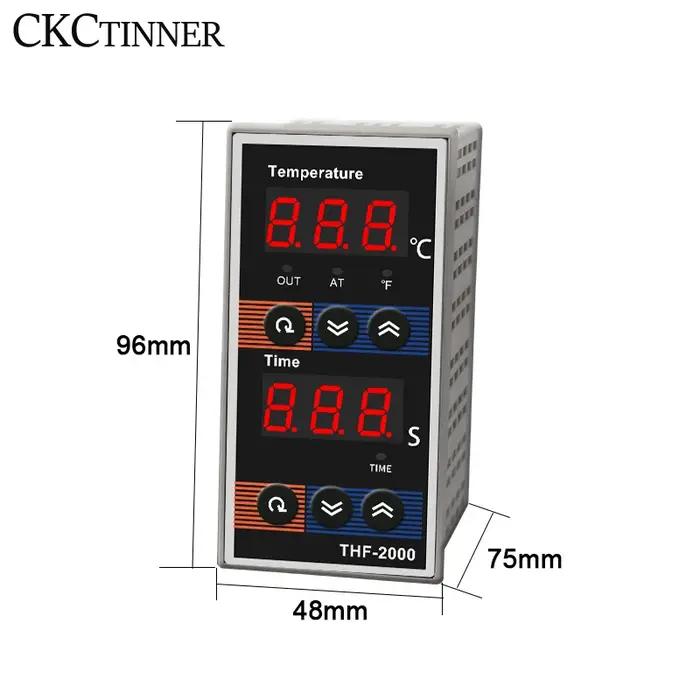 Instrument de contrôle d'intégration de temps et de température, relais SSR THF-2000 AC85-AC265V 50H