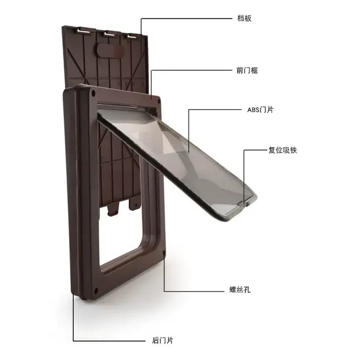 Grande porte pour animaux de compagnie pour chiens de taille moyenne