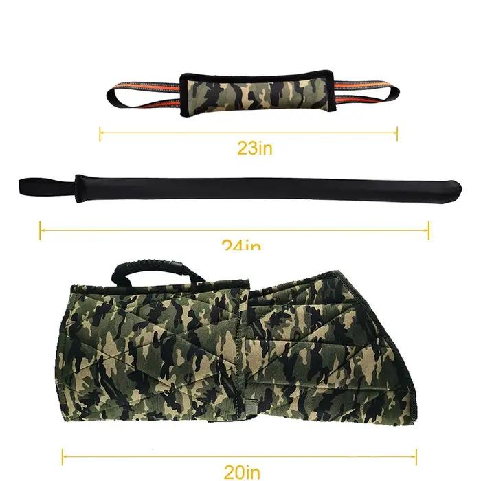 Manches de protection en chanvre pour dressage canin, pour Berger allemand, Manches anti-morsure pour chien, Fournitures de dressage canin