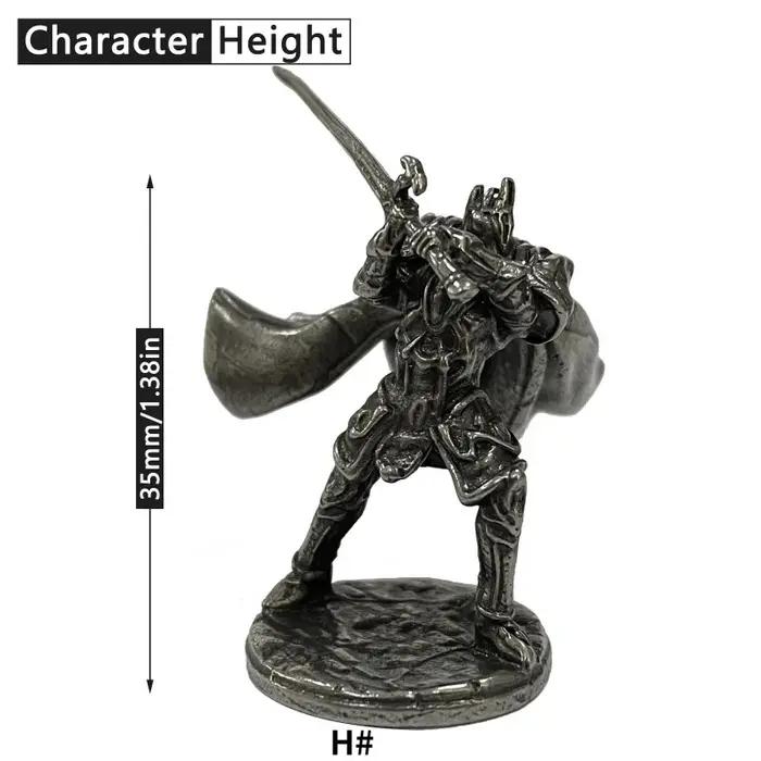 Figurines miniatures de soldats Wraith de la Légion du moyen âge