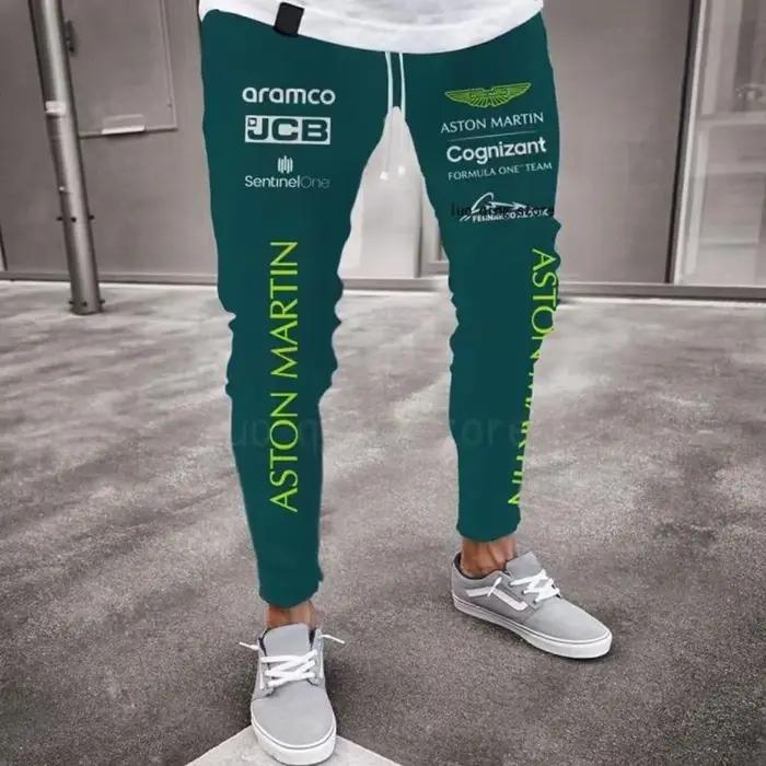 Fernando Alonso 2026 hommes femme unisexe pantalons d'été Aston Martin course costume d'entraînement