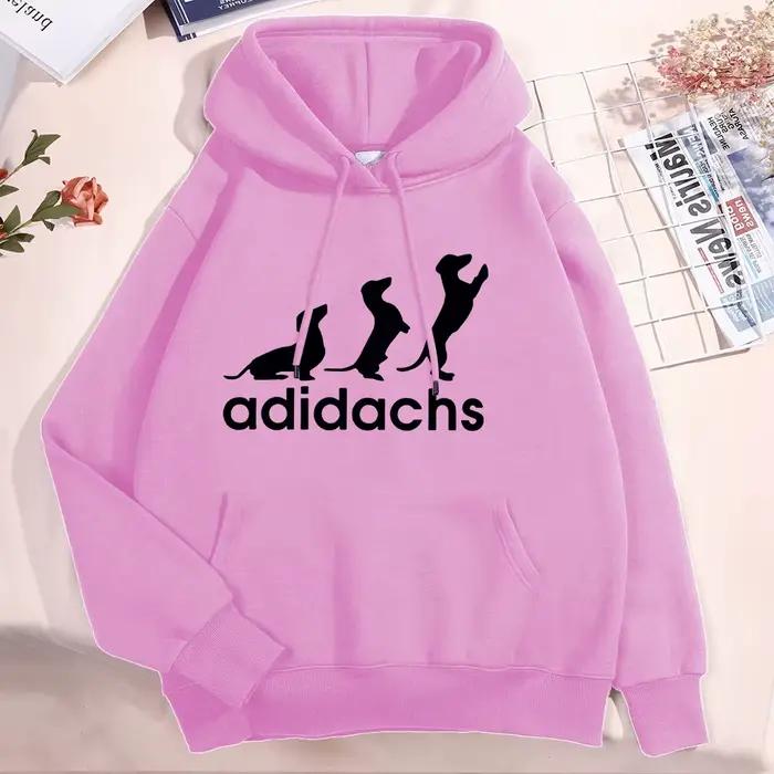 Nouveau teckel chien amant imprimé pull mode femmes hommes sweats à capuche