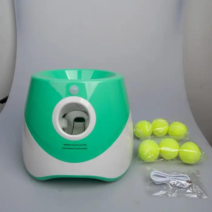 Lanceur de balles automatique pour chiens, machine interactive de lancer de balles pour chiots et an