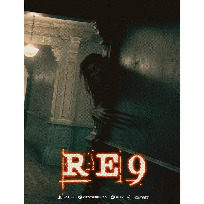 Poster esthétique de jeu vidéo d'horreur Resident-Evil 9 Requiem, images d'art murales, peinture sur