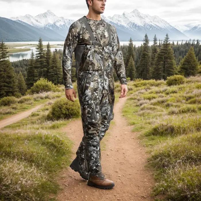 Combinaison camouflage Incinerator Aerolite hiver chasse homme isolation thermique surpantalon