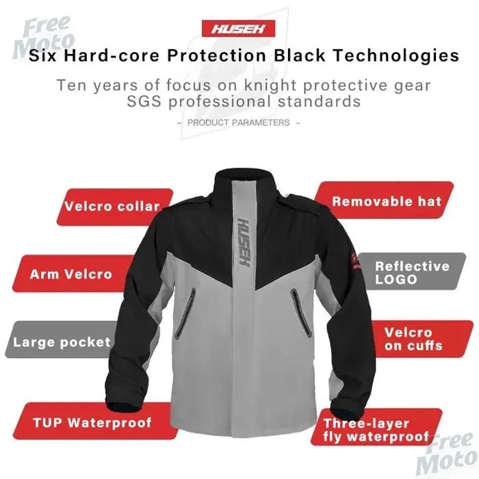 Imperméable de moto imperméable pour hommes et femmes