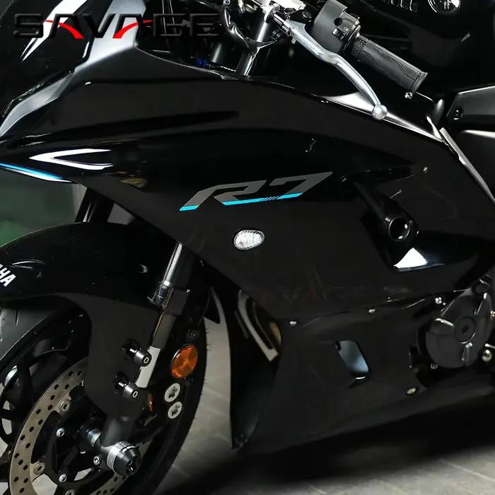 Invisible YZF R7 Clignotant De Moto LED Clignotants Lumière Pour YAMAHA YZF R6 R7 R1 R1M Clignotant
