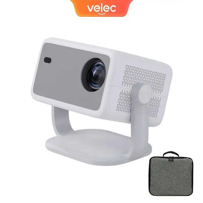 Projecteur Android 13 Velec 1080P 650ANSI portable extérieur - Compatible Netflix 4K WiFi6