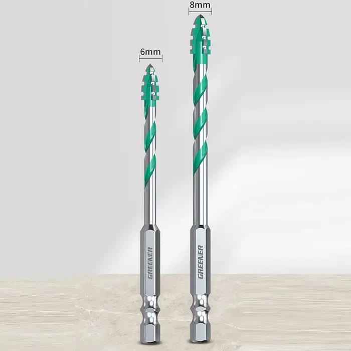 Foret excentrique en dents de scie pour carrelage et béton occasionnellement spéciale dureté ultra haute pour bricolage professionnel
