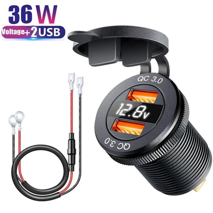 Tomada-Adaptateur de Port USB pour Voiture