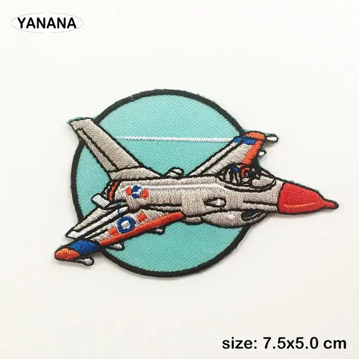 Patchs d'avion de chasse pour vêtements