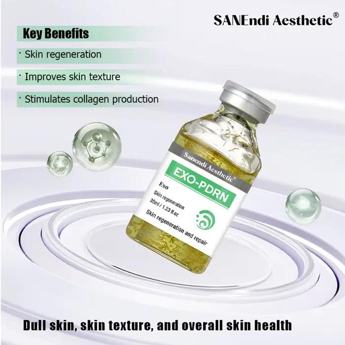 Exosomes Exo-Bio Sérum PDRN Saumon ADN Dermapen Sérum hydratant pour le visage HA Skin It Répare la