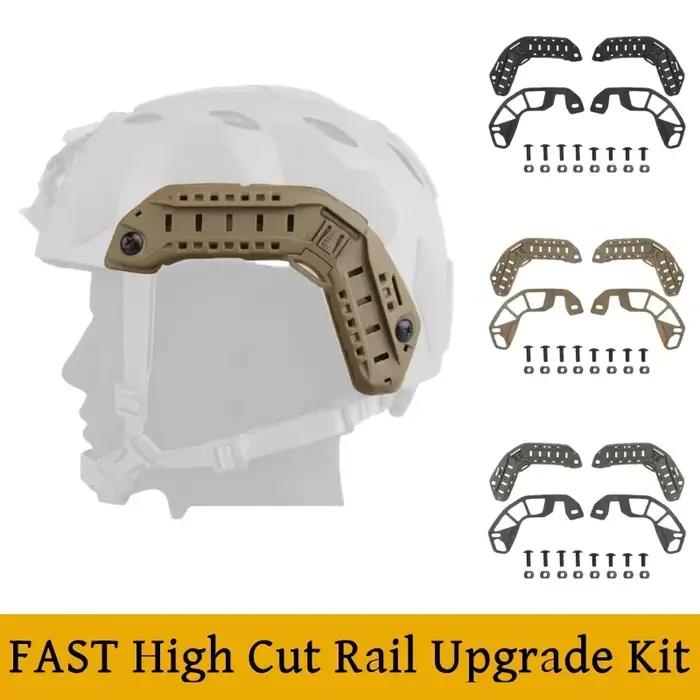 Accessoires de mise à niveau de rail de version haute coupe rapide de chasse compatibles
