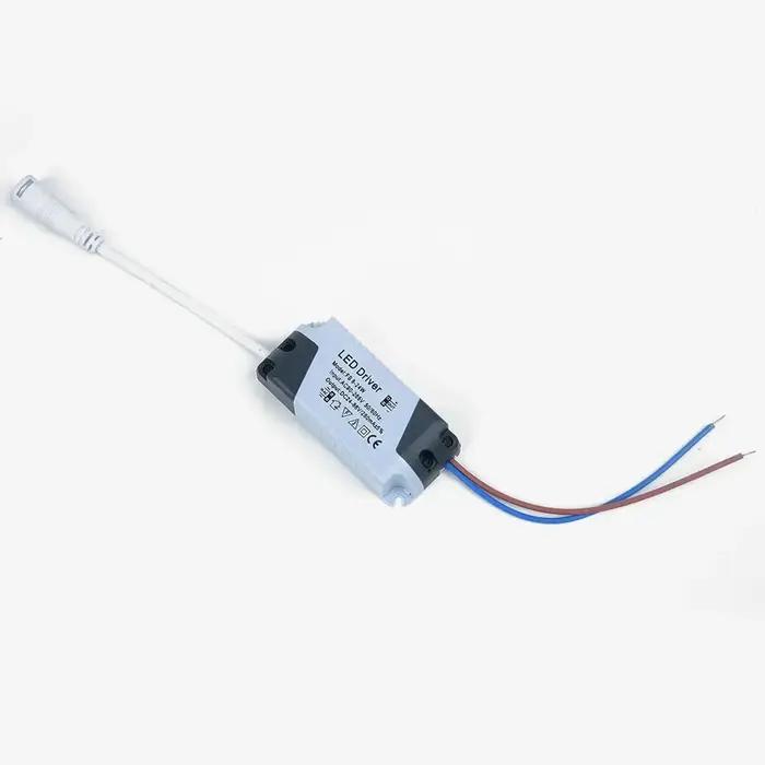 Pilote LED AC 8-18W/8-24W, adaptateur d'alimentation, panneau d'alimentation électrique étanche, tra