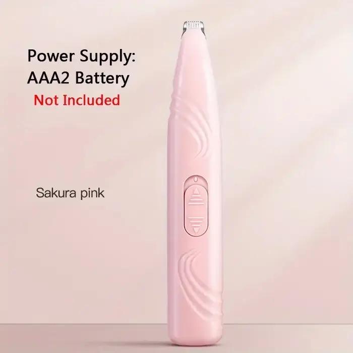 1 tondeuse électrique pour rasoir pour animaux de compagnie sans batterie adaptée aux chats et aux chiens. Il peut être utilisé pour raser les poils des pieds, les fesses, les yeux hai