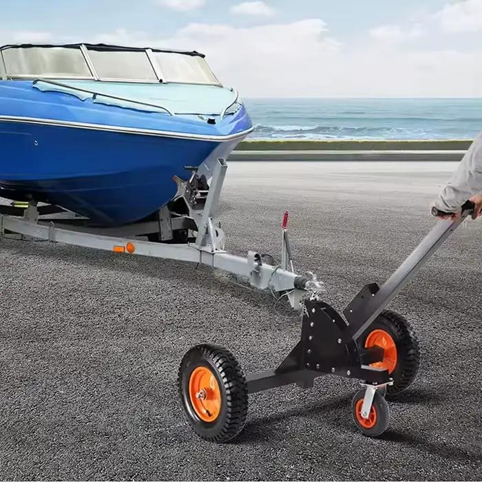Déplaceur de remorque universel à roues réglables pour le déplacement de bateaux
