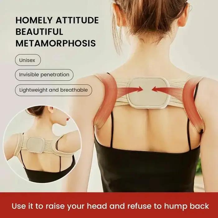 Correcteur de Posture de clavicule réglable pour hommes et femmes, attelle du haut du dos, ceinture
