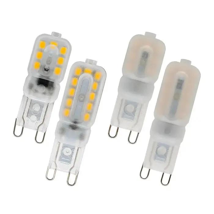 1 pièces Mini G9 1W 2W ampoule LED AC 220V SMD 2835 lampe à LED pour lustre remplacer 20W 30W lampe
