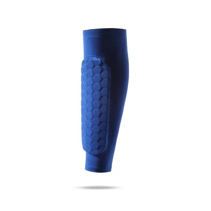 1 PC manchons de jambe protège-tibia antichoc nid d'abeille Nylon soutien chaussette