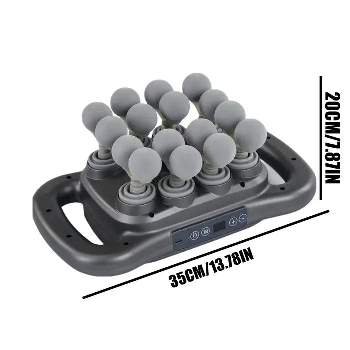 Masseur pour chevaux, outil de massage multi-têtes chauffant pour tissus profonds, machine de soulagement équestre pour la gym équine, l'extérieur et l'écurie