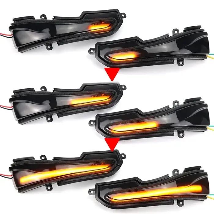 Clignotant LED dynamique pour miroir fluide, 2 pièces, style de voiture pour Infiniti Q30 Q50 Q60 Q7
