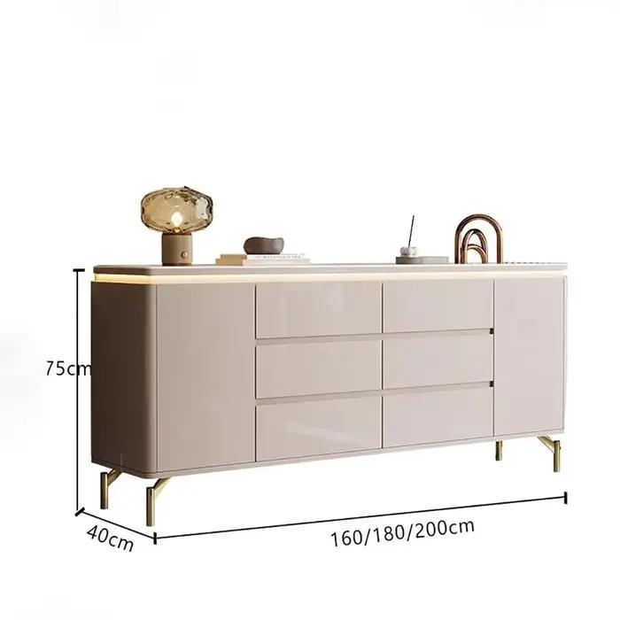 Armoires simples peu encombrantes, rangement Portable pour salon, vitrine moderne et tendance, meubl