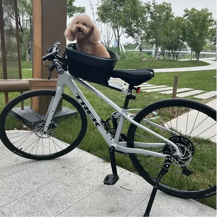Panier de vélo pour chats pets petite race voyage sécurisé sur vtt vélo de route occasions spéciales confort voyage