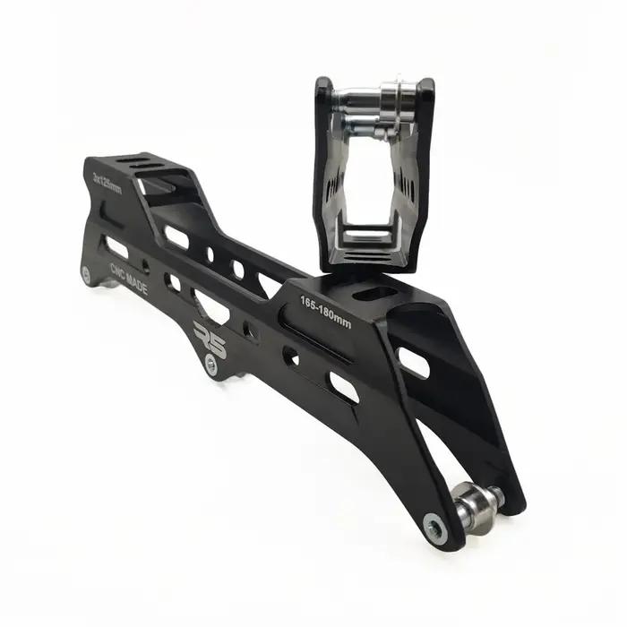 R5 Blance 3*110mm 246mm 3*125mm 260mm patins à roues alignées cadre pour patins Slalom convertir en