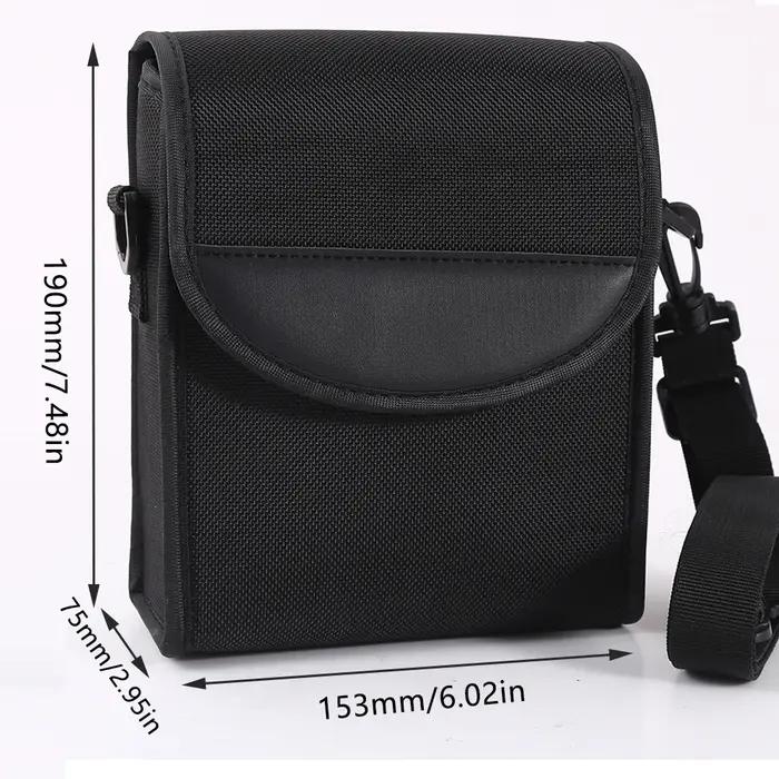 Sac étanche 25-50mm pour jumelles et appareil photo - Sac bandoulière croisé avec sangle réglable