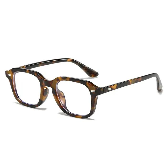 Lunettes carrées bloquant la lumière bleue pour hommes et femmes