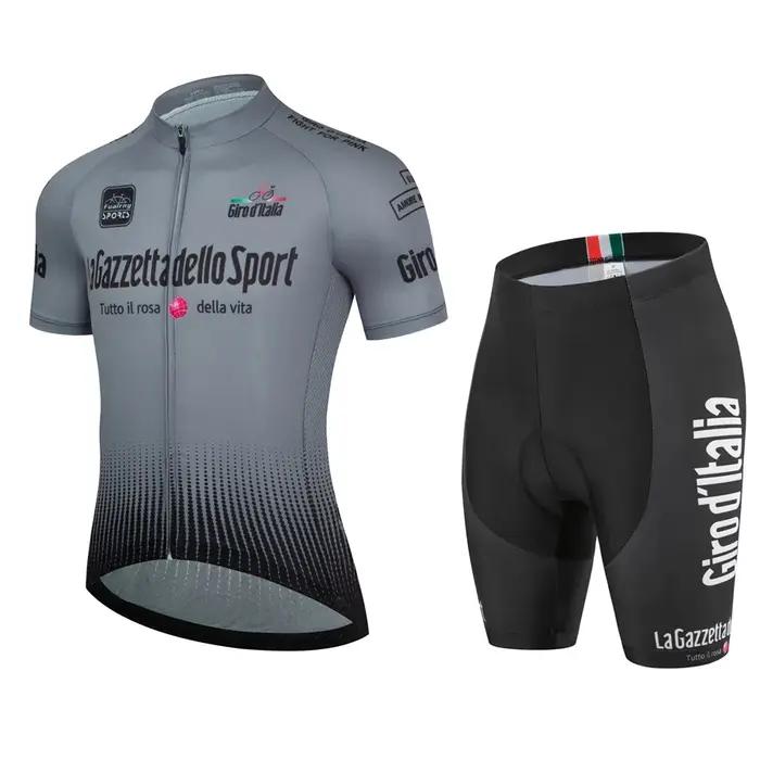 Tour d'italie vêtements de vélo maillot de cyclisme ensemble été