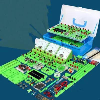 Kit d'expérimentation électrique, kit d'expérimentation de circuit, équipement de physique électroma