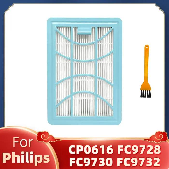 Compatible avec Philips PowerPro Expert CP0616 FC9728 FC9730 FC9731 FC9732 FC9733 FC9734 FC9735 Filtre d’entrée lavable