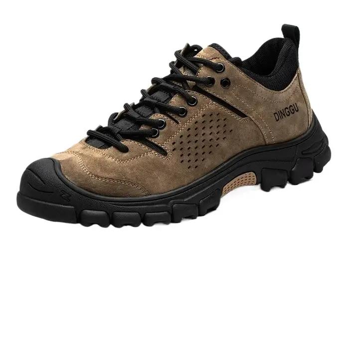 Chaussures de sécurité pour hommes bout en acier semelles kevlar anti-perforation décontractées pour travail et occasions spéciales