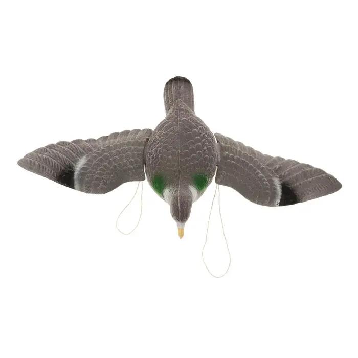 Appât réaliste pour oiseaux volants, Pigeon, lutte antiparasitaire, chasse en plein air, tir, pièges à plantes de jardin, décor d'ornement d'épouvantail